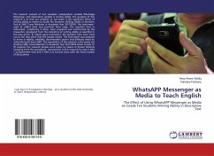 WhatsAPP Messenger as Media to Teach English