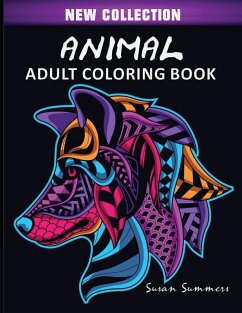 Cover Animal Adult Coloring Book