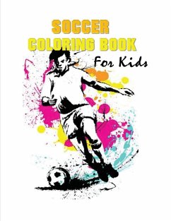 Soccer Coloring Book for Kids - Media Group, Blue Digital