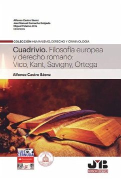 Cuadrivio: Filosofía europea y derecho romano (eBook, PDF) - Castro Saénz, Alfonso