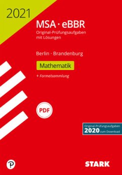 Mittlerer Schulabschluss MSA/eBBR 2021 - Mathematik - Berlin/Brandenburg