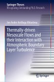 Thermally-driven Mesoscale Flows and their Interaction with Atmospheric Boundary Layer Turbulence (eBook, PDF)