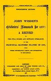 Wisden Cricketers' Almanack 1877 (eBook, PDF)
