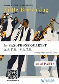 Saxophone Quartet sheet music &quote;Little Brown Jug&quote; (set of parts) (fixed-layout eBook, ePUB)