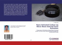 Nano Activated Carbon via Micro Wave Induced Zncl2 Activation