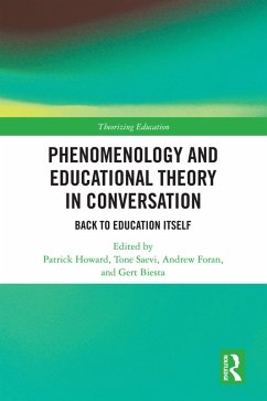 Phenomenology and Educational Theory in Conversation (eBook, PDF)