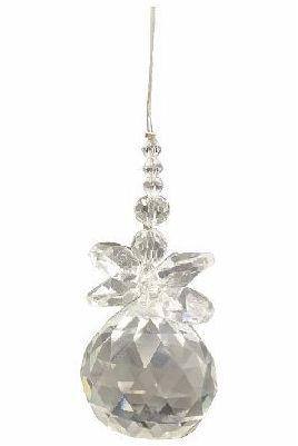Suncatcher Engel, crystal, 5 cm mit Kristallkugel Suncatcher Engel, crystal, 5 cm mit Kristallkugel