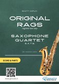 Saxophone Quartet score & parts: Original Rags (eBook, ePUB)