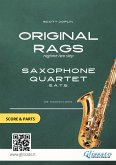 Saxophone Quartet score & parts: Original Rags (fixed-layout eBook, ePUB)