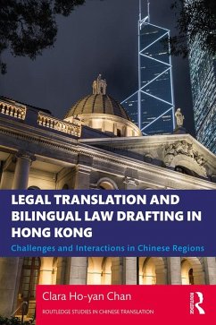 Cover Legal Translation and Bilingual Law Drafting in Hong Kong (eBook, ePUB)