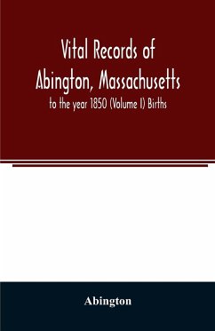 Vital records of Abington, Massachusetts - Abington