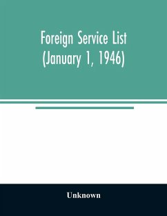 Foreign service list (January 1, 1946) - Unknown