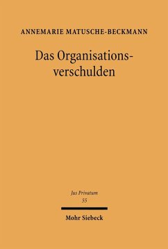 Cover Das Organisationsverschulden (eBook, PDF)