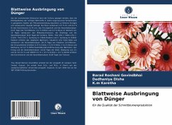 Blattweise Ausbringung von Dünger - Govindbhai, Barad Roshani;Disha, Dadhaniya;Karetha, K.m