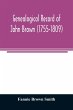 Genealogical record of John Brown... - Bild 1