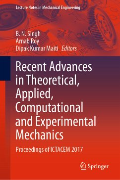 Recent Advances in Theoretical, Applied, Computational and Experimental Mechanics (eBook, PDF)