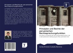 Prinzipien und Rechte der peruanischen Rechtssprechungsfunktion - Custodio Ramírez, Carlos Antonio