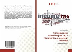 Conséquences urbanistiques de la fiscalisation du secteur informel - Rajaosoalaza, Julien