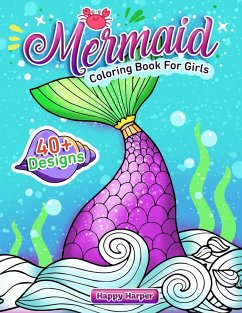 Mermaid Coloring Book - Hall, Harper