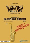 Weeping Willow - Saxophone Quartet score & parts (eBook, ePUB)