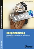 Bußgeldkatalog Kl. 5-10 (eBook, PDF)