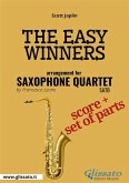 The Easy Winners - Saxophone Quartet score & parts (eBook, ePUB)