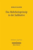 Das Mehrheitsprinzip in der Judikative Das Mehrheitsprinzip in der Judikative