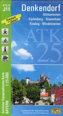 Cover Amtliche Topographische Karte Bayern Denkendorf