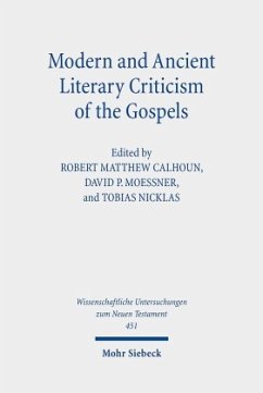 Modern and Ancient Literary Criticism of the Gospels