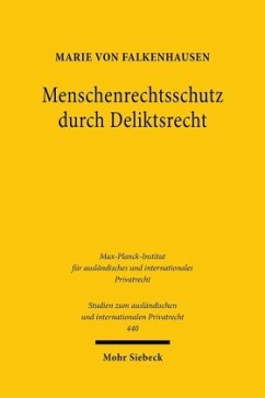 Menschenrechtsschutz durch Deliktsrecht - Falkenhausen, Marie von