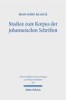 Studien zum Korpus der johanneischen... - Bild 1