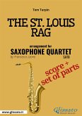 The St. Louis Rag - Saxophone Quartet score & parts (eBook, ePUB)