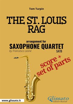 The St. Louis Rag - Saxophone Quartet score & parts (fixed-layout eBook, ePUB) - Turpin, Tom