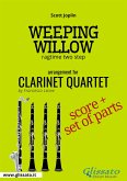 Weeping Willow - Clarinet Quartet score & parts (fixed-layout eBook, ePUB)