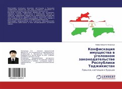 Konfiskaciq imuschestwa w ugolownom zakonodatel'stwe Respubliki Tadzhikistan
