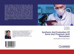Synthesis And Evaluation Of Some Aryl Propionic Acid Derivatives