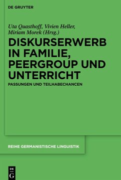 Cover Diskurserwerb in Familie, Peergroup und Unterricht