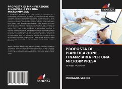 PROPOSTA DI PIANIFICAZIONE FINANZIARIA PER UNA MICROIMPRESA - Secchi, Morgana