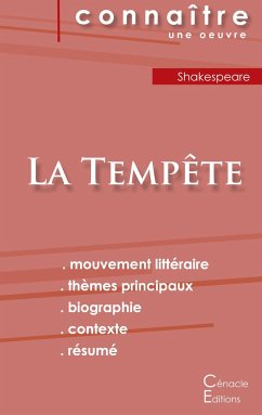 Fiche de lecture La Tempête de William Shakespeare (analyse littéraire de référence et résumé complet) - Shakespeare, William