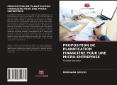 PROPOSITION DE PLANIFICATION FINANCIÈRE POUR UNE MICRO-ENTREPRISE