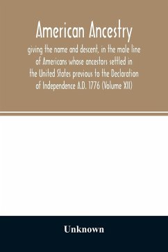 Cover American ancestry