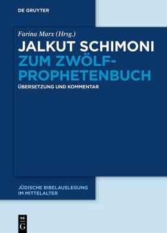 Cover Jalkut Schimoni zum Zwölfprophetenbuch (eBook, ePUB)