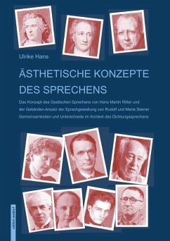 Ästhetische Konzepte des Sprechens (eBook, PDF) - Hans, Ulrike