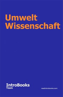 Cover Umwelt Wissenschaft (eBook, ePUB)