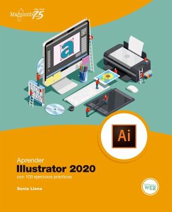 Aprender Illustrator 2020 con 100 ejercicios prácticos (eBook, ePUB) - Llena Hurtado, Sonia