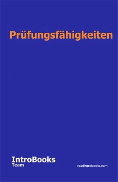 Cover Prüfungsfähigkeiten (eBook, ePUB)