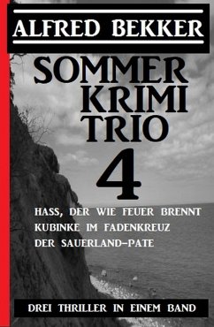 Cover Sommer Krimi Trio 4 - Drei Thriller in einem Band (eBook, ePUB)