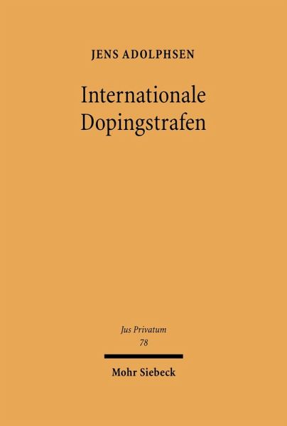 Internationale Dopingstrafen (eBook, PDF) Internationale Dopingstrafen (eBook, PDF)