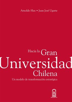 Cover Hacia la Gran Universidad Chilena (eBook, ePUB)