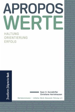 Apropos Werte (eBook, ePUB) - Harriehausen, Christiane; Korndörffer, Sven H.